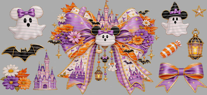 16oz Disney style-D-3233
